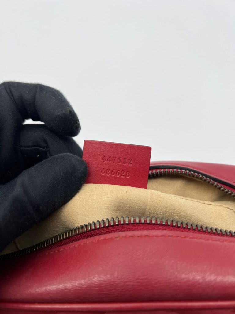 Marmont Camera Small Red GHW