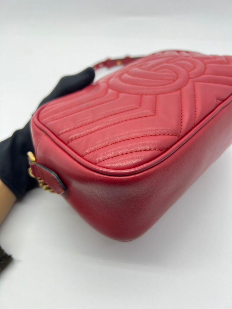 Marmont Camera Small Red GHW