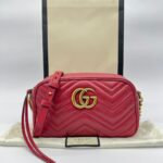 Marmont Camera Small Red GHW