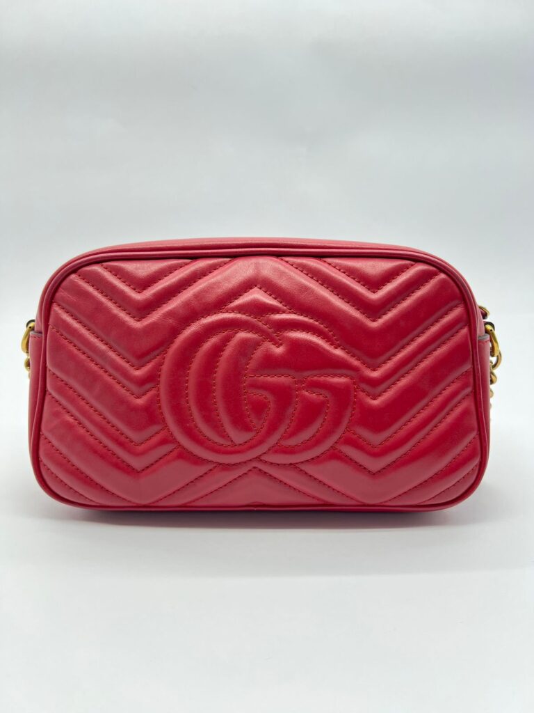 Marmont Camera Small Red GHW