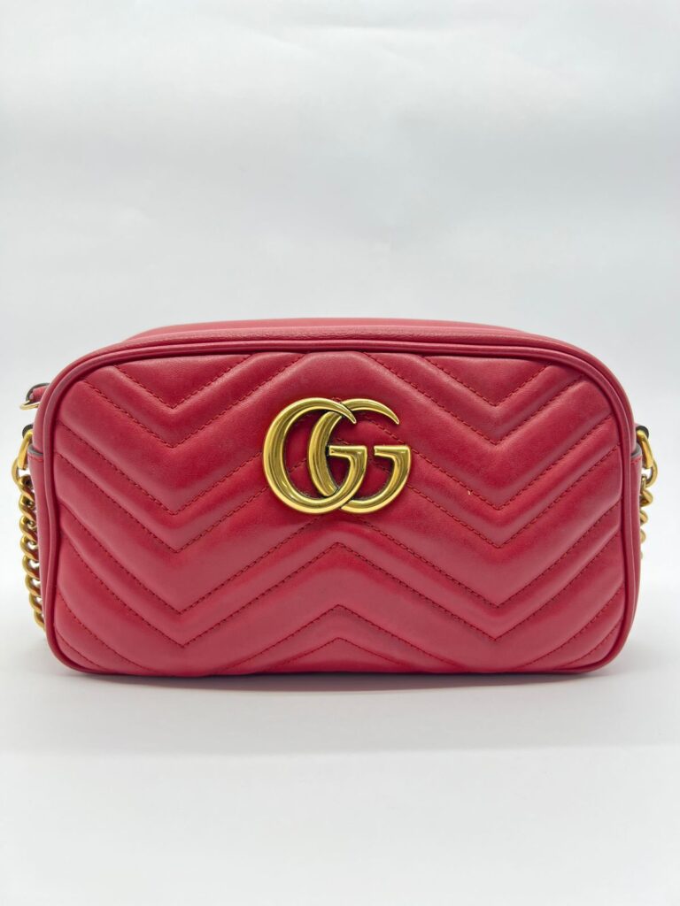 Marmont Camera Small Red GHW