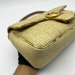 Marmont Small Raffia Elaphe Natural GHW