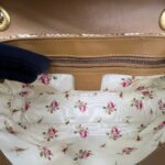 Marmont Small Raffia Elaphe Natural GHW