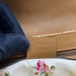 Marmont Small Raffia Elaphe Natural GHW