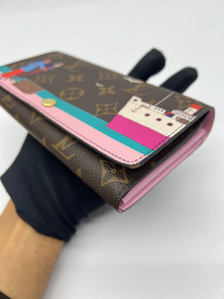 Sarah Monogram Tran Rose