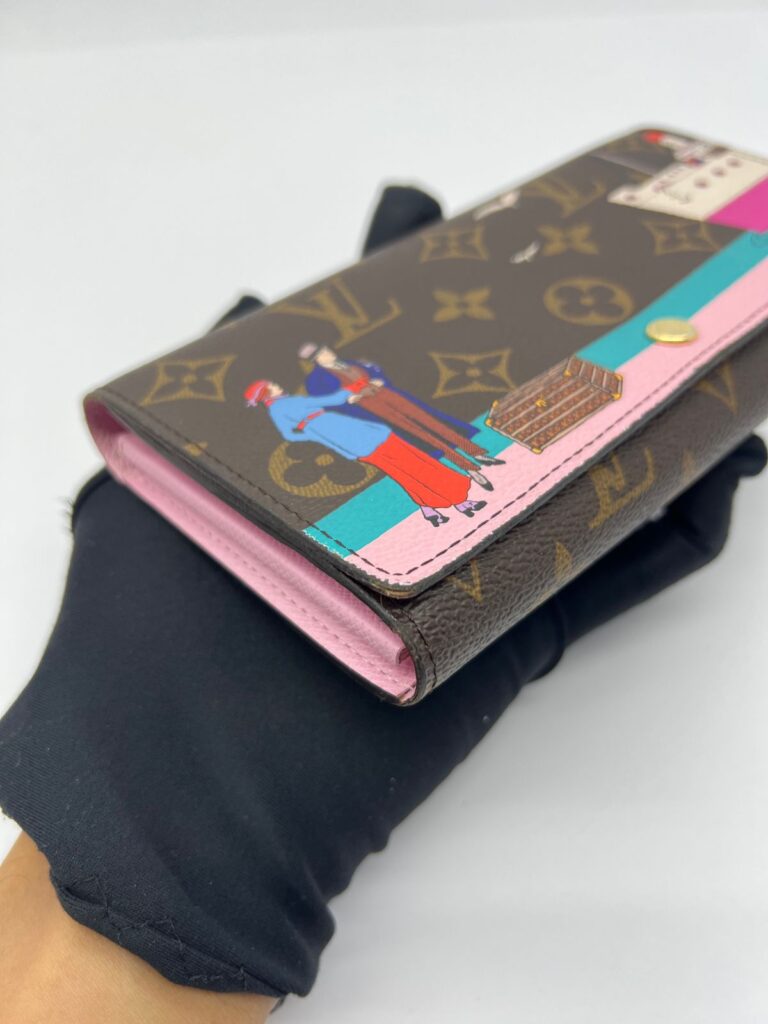 Sarah Monogram Tran Rose