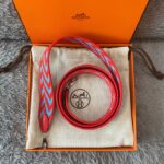 Strap 25 MM Zigzag Rouge Coeir/Blue Norda PHW