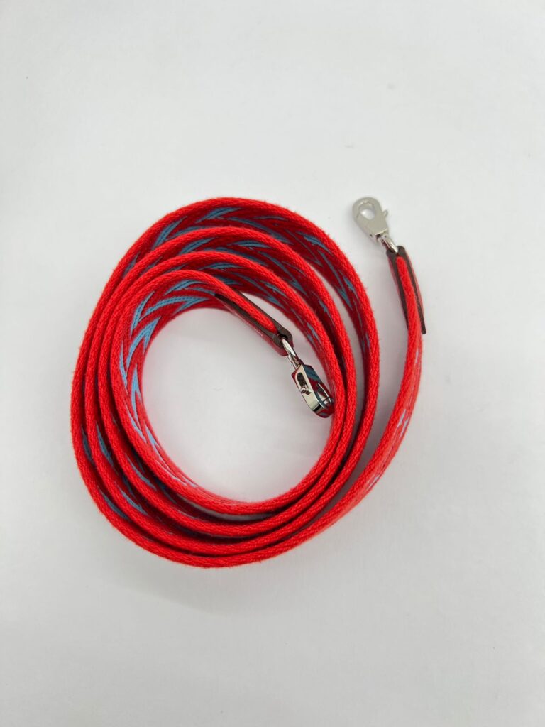 Strap 25 MM Zigzag Rouge Coeir/Blue Norda PHW