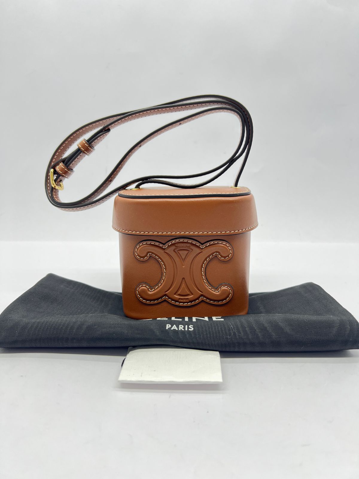 Small Box Cuir Smooth Calf Tan GHW