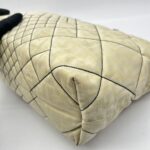 Zucca Quilted Chain Nylon Beige GHW