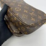 Multi Pochette Monogram Strap Khaki GHW