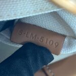 Large Cabas Vertical Canvas Natural / Tan GHW