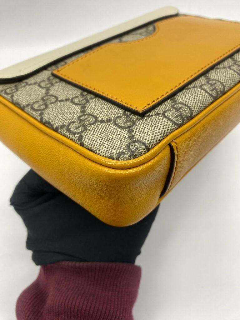 Padlock GG Supreme Ivory Safran GHW