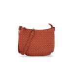 Crossbody Bag Intrecciato Brick Red