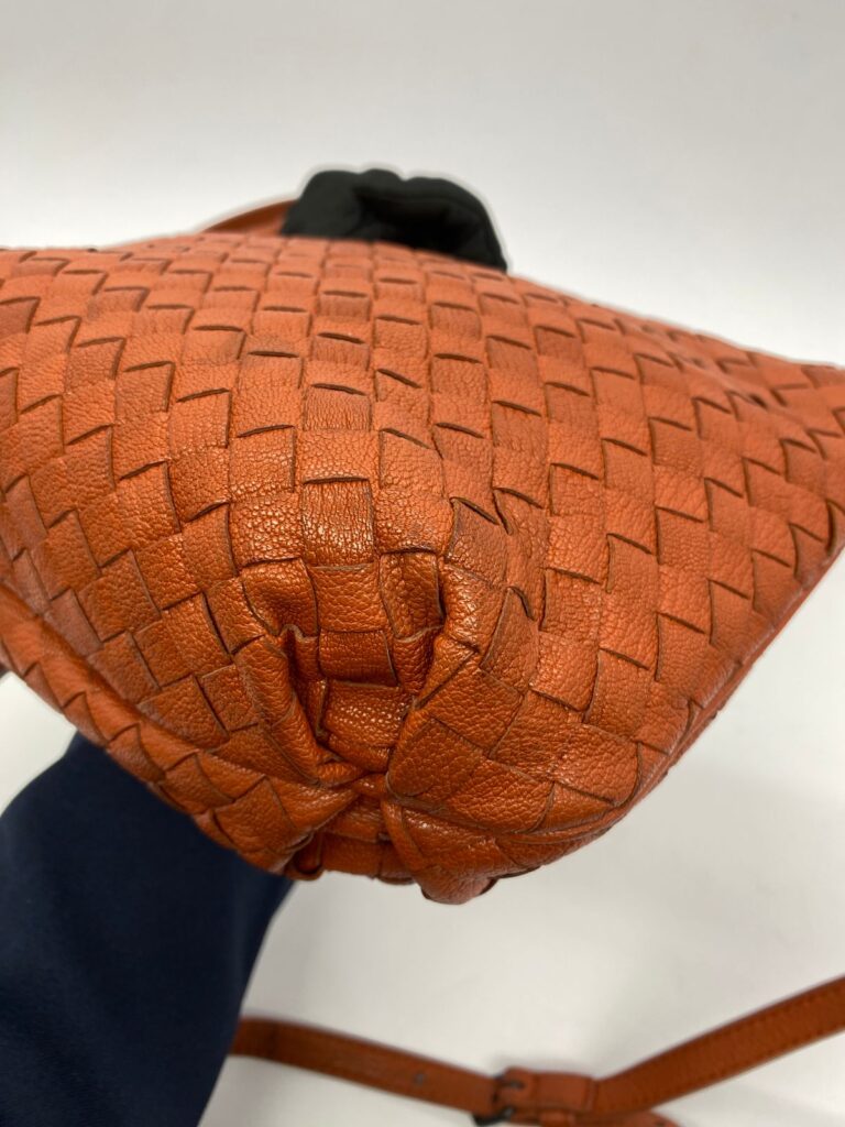 Crossbody Bag Intrecciato Brick Red