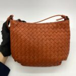 Crossbody Bag Intrecciato Brick Red
