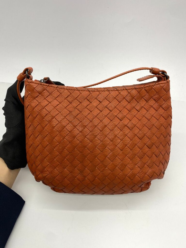 Crossbody Bag Intrecciato Brick Red