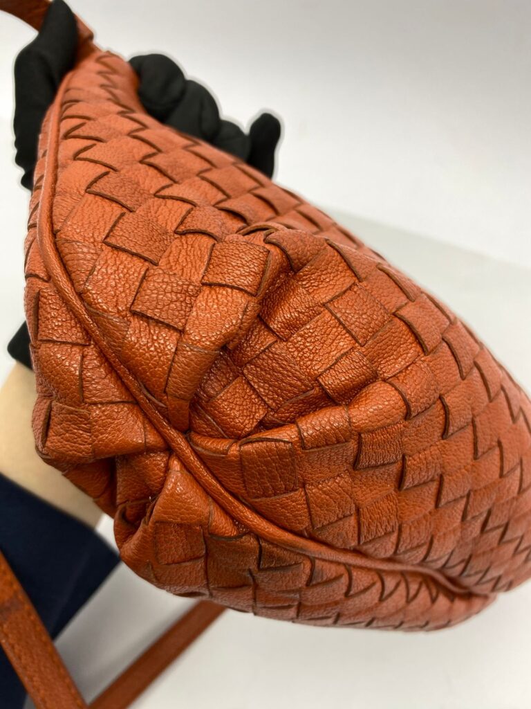 Crossbody Bag Intrecciato Brick Red