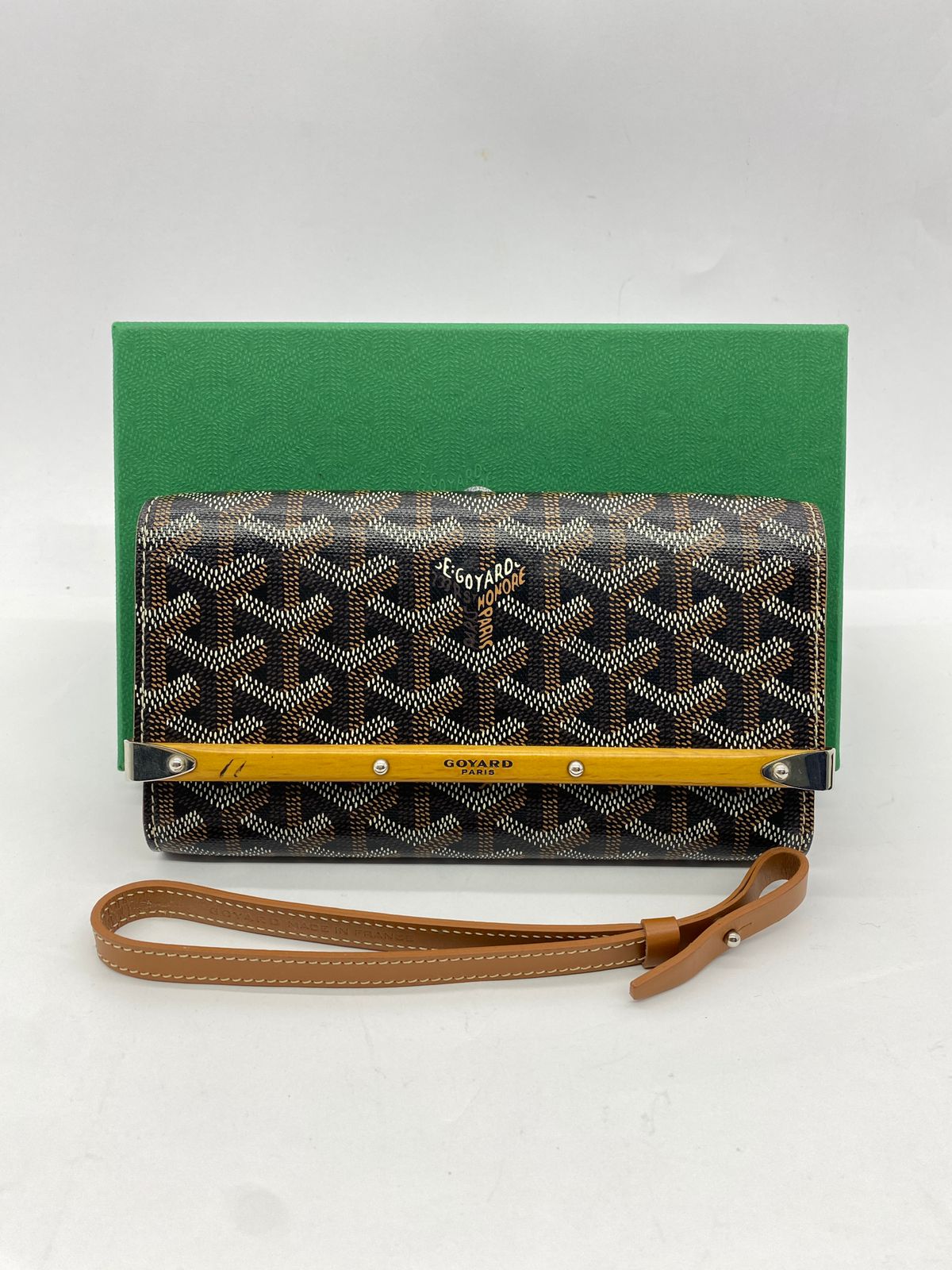 Monte Carlo Goyardine Noir Tan SHW