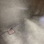 Nano Belt Bag Grained Calfskin Dark Grey GHW