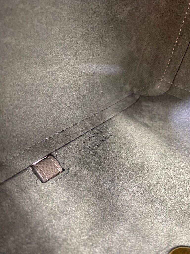 Nano Belt Bag Grained Calfskin Dark Grey GHW