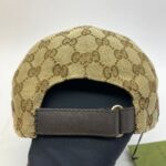 Baseball Cap GG Canvas Brown