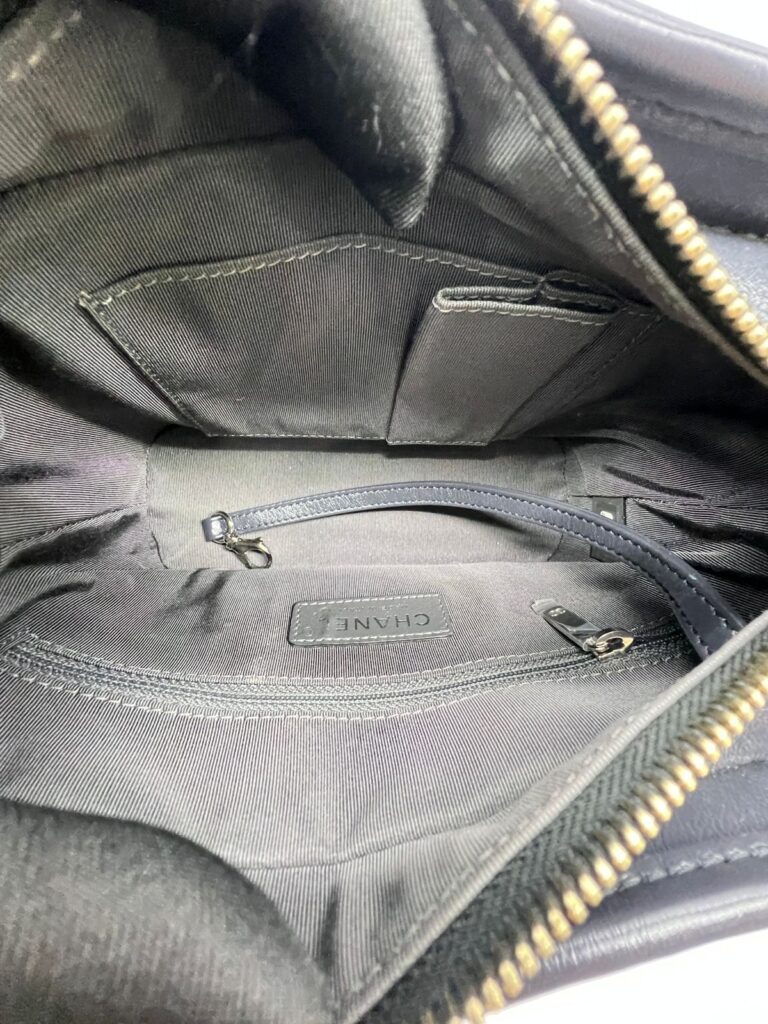 Gabrielle Small Tweed Dark Grey Brown Multicolor