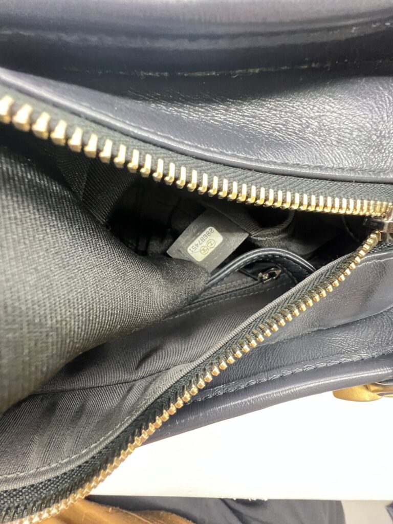 Gabrielle Small Tweed Dark Grey Brown Multicolor