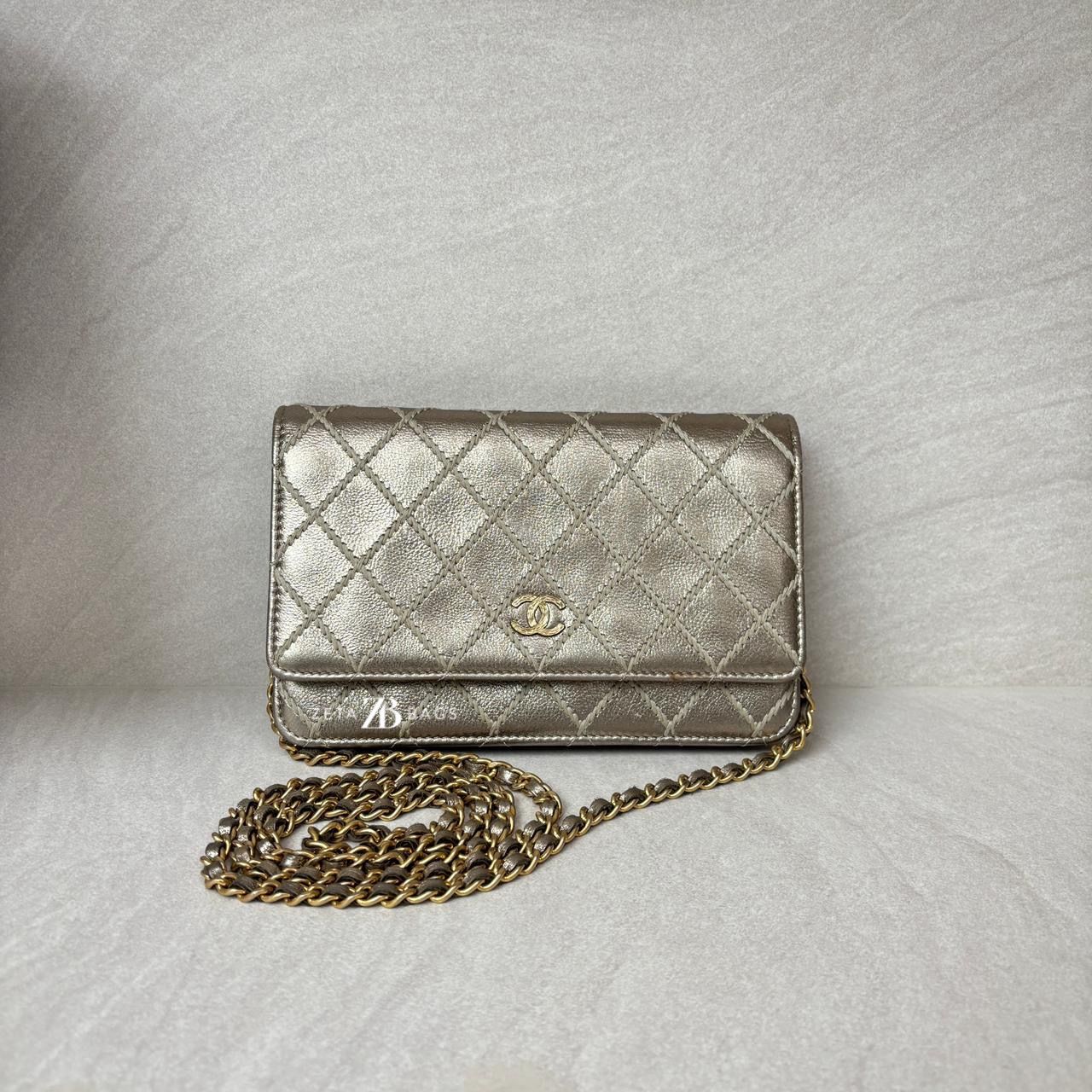 Chanel WOC Stitch Gold