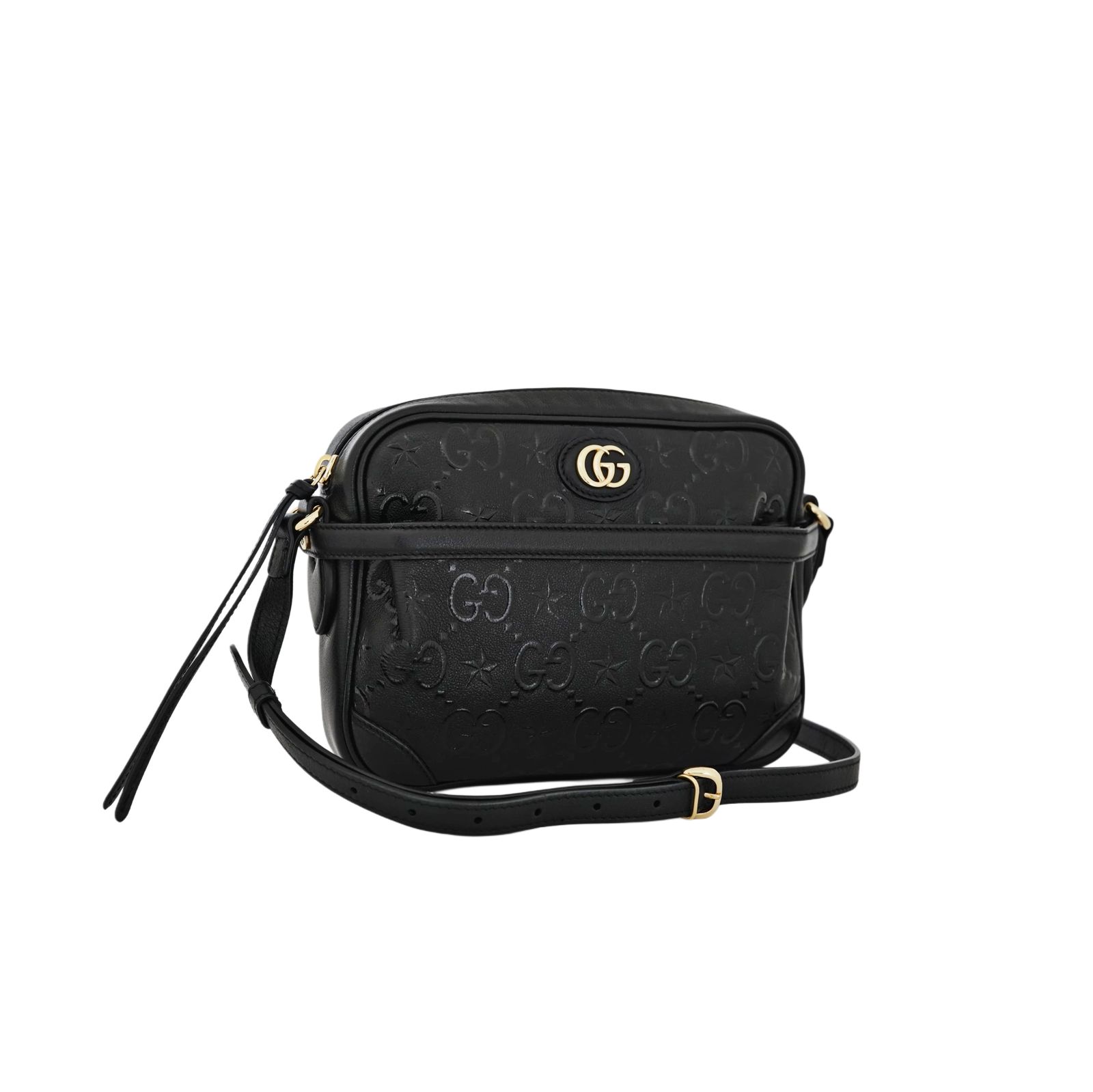 Wonka GG Up Star GG Debossed Black GHW