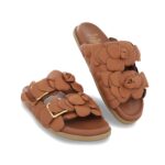 Atelier Flower Sandal Tan
