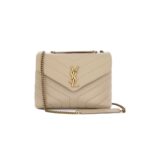 Loulou Small Dark Beige GHW
