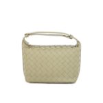 Mini Wallace Intrecciato Travertine GHW