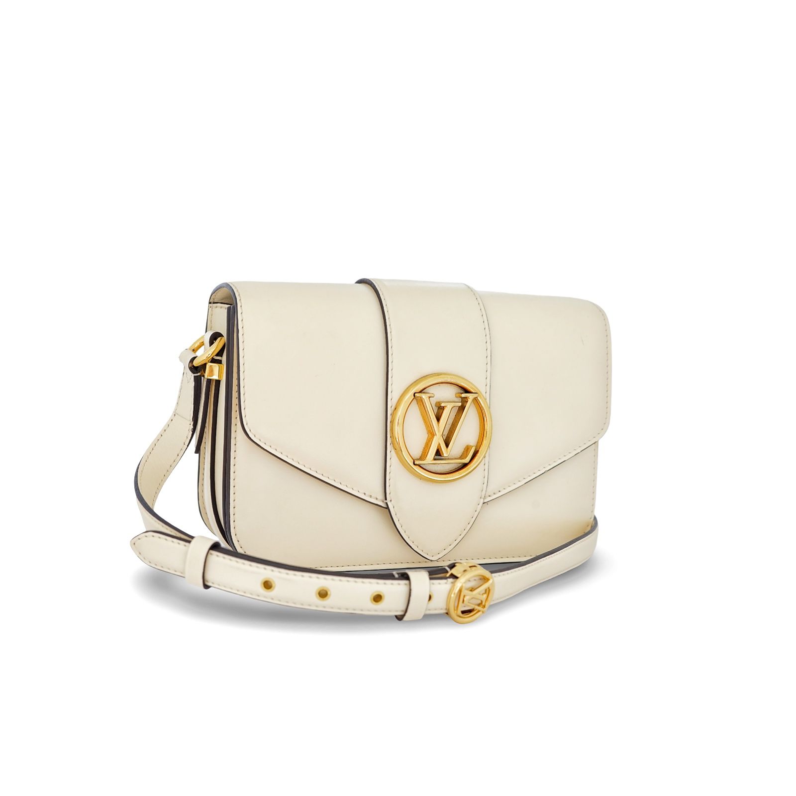 Point 9 Smooth Calf Creme GHW