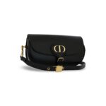 Bobby East West Calfskin Smooth Black GHW