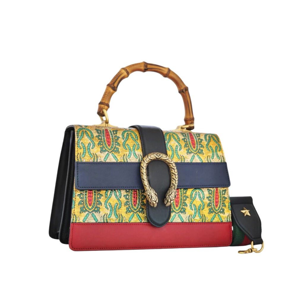 Dionysus Top Handle Brocade Multicolor GHW