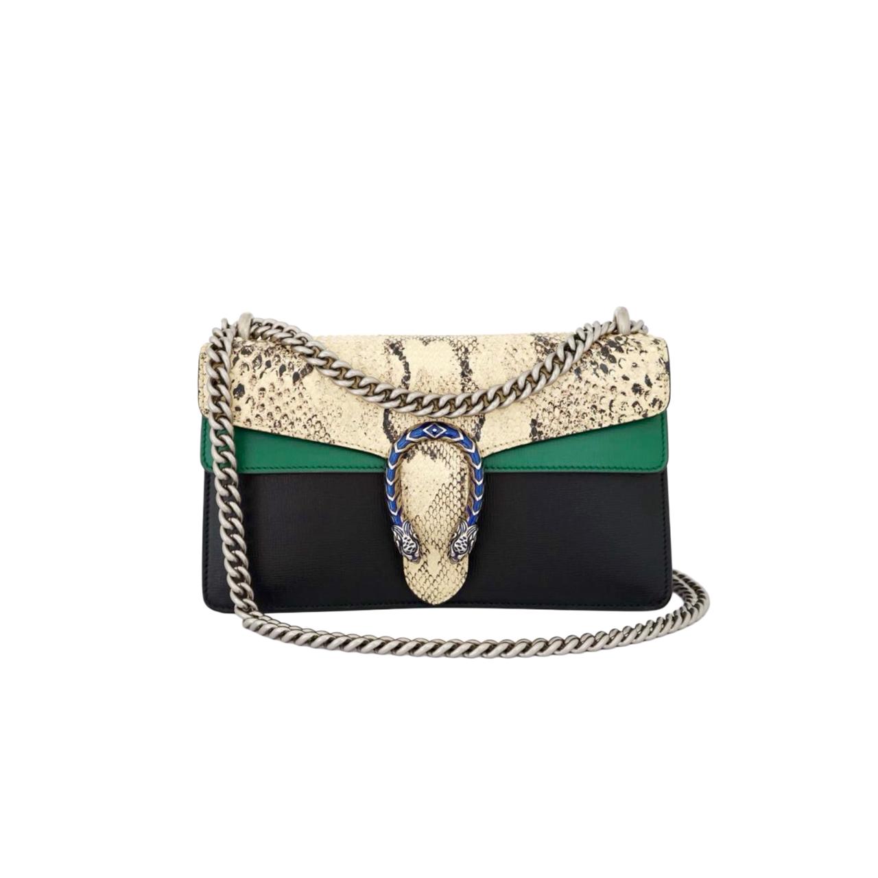 Dionysus Snake Skin Black Green RHW