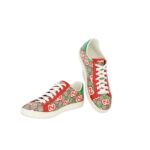 Ace Sneakers Supreme Canvas Apple Red