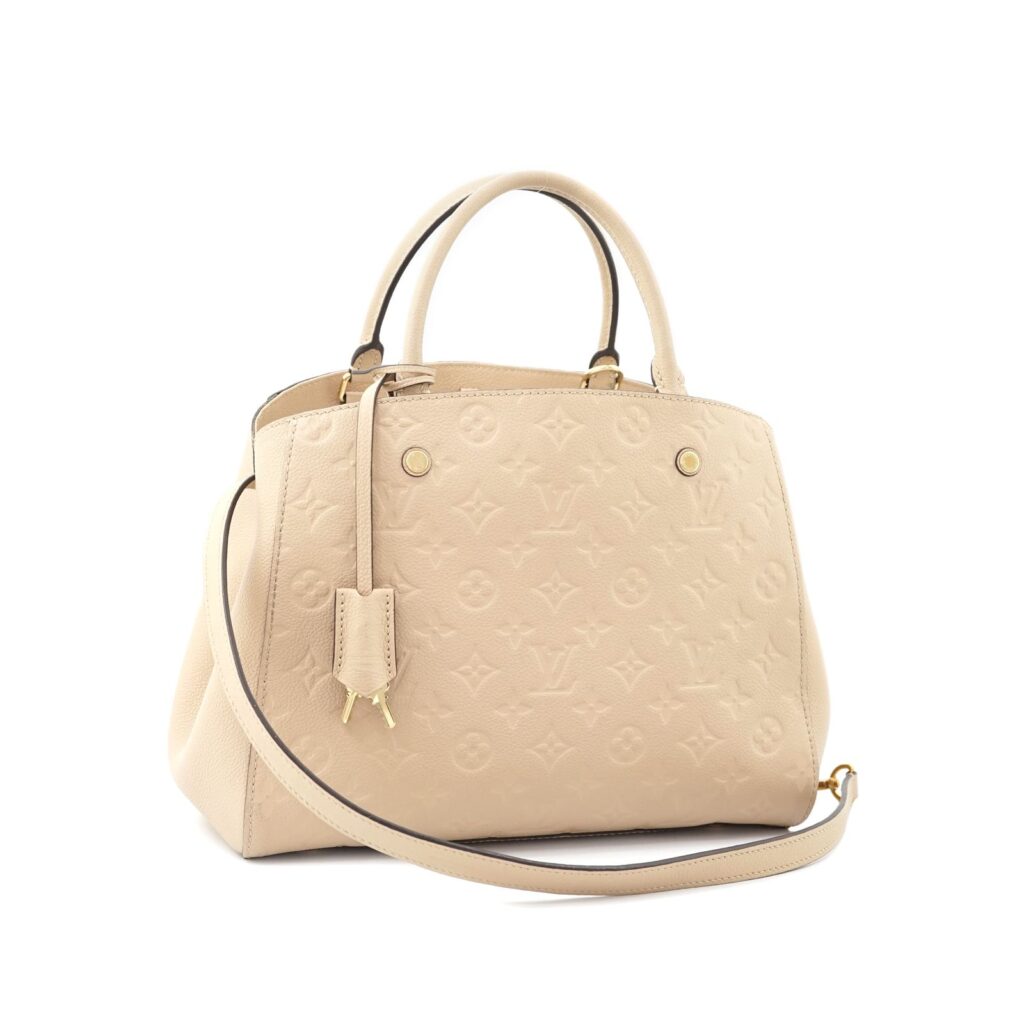 Montaigne MM Monogram Empriente Creme GHW