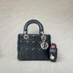 Lady Dior Small Lambskin Black SHW