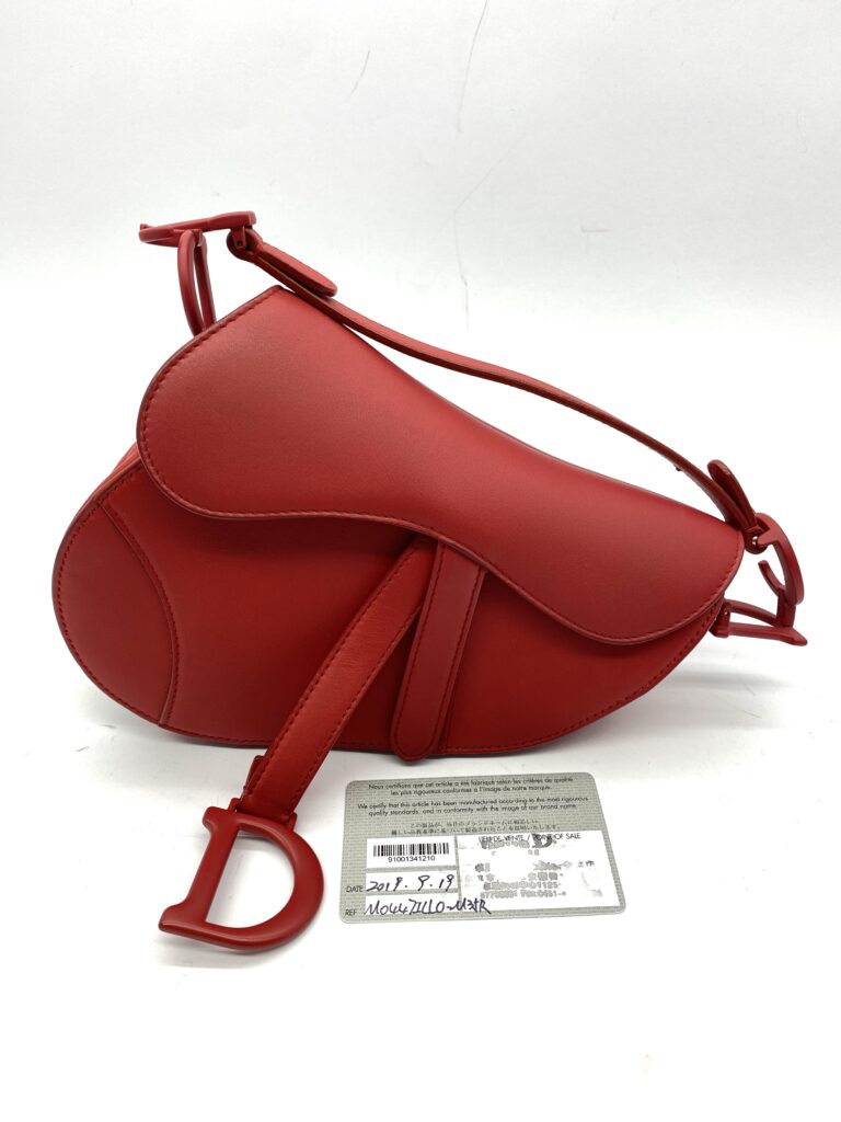 Saddle Mini Matte All Red