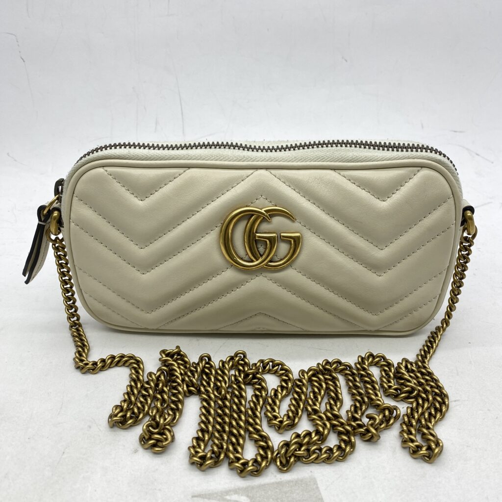 Marmont Chain Ivory GHW