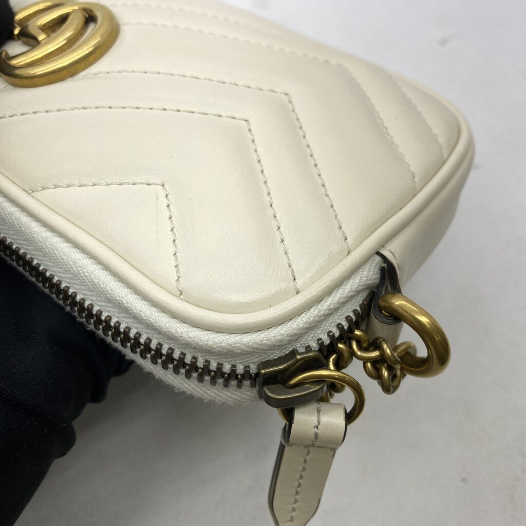 Marmont Chain Ivory GHW