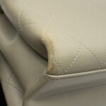 Coco Luxe Flap Bag Grey GHW