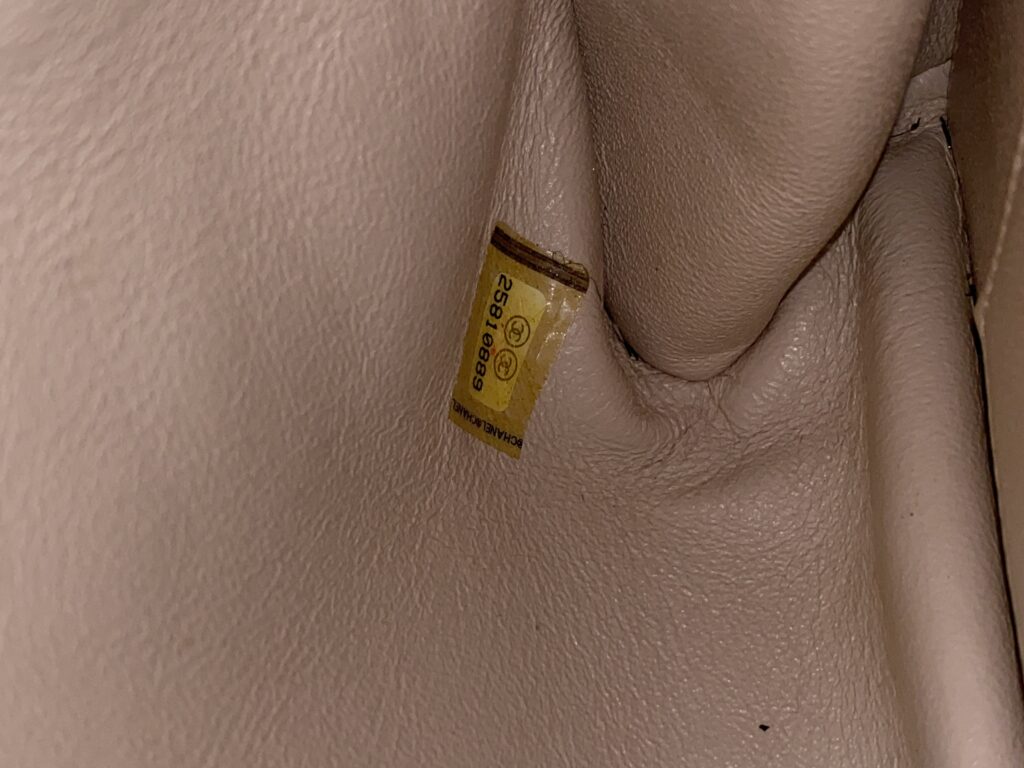 Coco Luxe Flap Bag Grey GHW