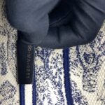 Saddle Medium Canvas Toile De Jouy GHW