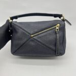 Puzzle Small Grained Navy Black GHW