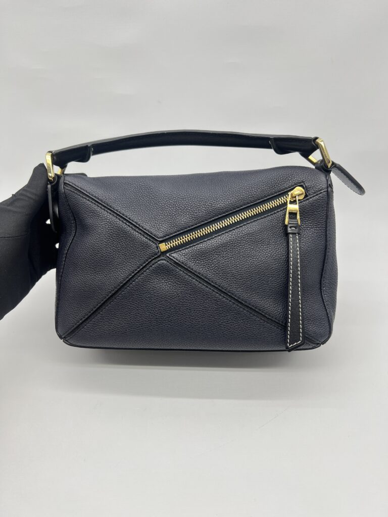 Puzzle Small Grained Navy Black GHW