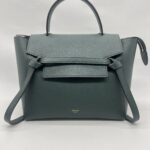 Micro Belt Bag Grained Green Forest GHW