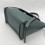 Micro Belt Bag Grained Green Forest GHW